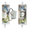 Garnitur mit Aufputz-Wipptaster / Schnur-Taster mit Mittelstellung AP, Tast-Funktion, ultra-weiss, Netzkabel mit Schukostecker (2,0m), Motorkabel mit Schnellklemme (2,0m) (Kopie) – Bild 3