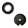 Adapterset für 85 mm Rundwelle mit Nut für Rohrmotoren DM