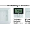 Funk-Zeitschaltuhr AP, 1-Kanal, 433 MHz, mit Batterie, ultra-weiß, für DMF Funk-System – Bild 3