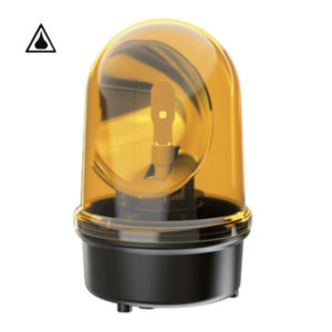 LED-Rundumblinklicht Gelb Flexibles DIN-Mastmontage-Traktor-LED-Warnlicht  Agito