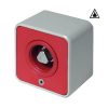 Feuerwehr-Schlüssel-Schalter AP, mit Feuerwehrzylinder nach DIN 3223, mit 1 Rast-Kontakt (AUS/EIN), IP 54