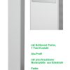 Standsäule mit UP-Schlüsseltaster, mit PHZ, 1 Tast-Kontakt (Impuls), Aluminium-Profil, pulverbeschichtet – Bild 2
