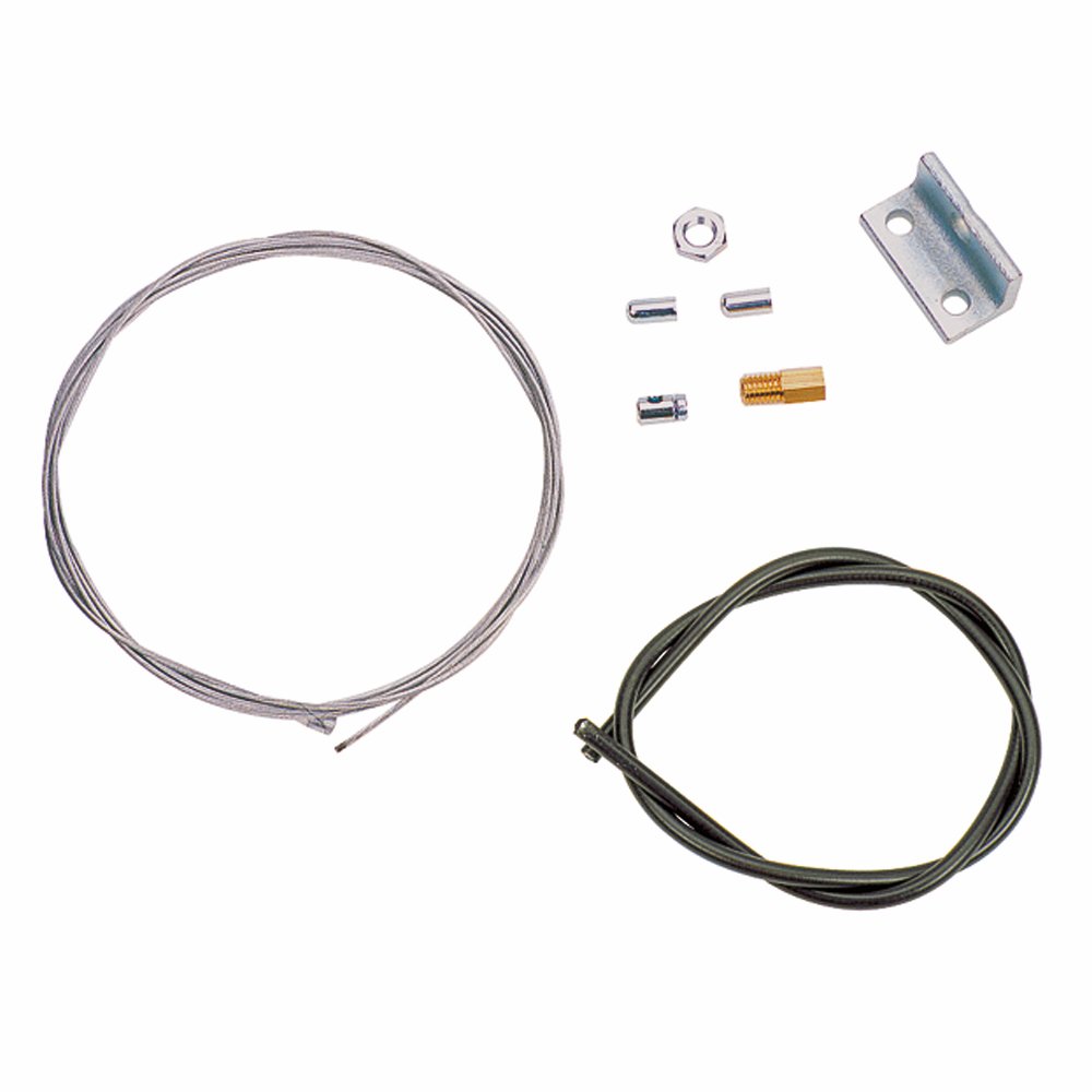 Bowdenzug Standard, Drahtseil 2.300 mm / Hülle 550 mm, für Schwingtore mit Drehgriff (1612)
