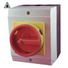 Hauptschalter (große Bauform)  AP, 4-polig, max. 20A, max. 690V, Deckelverriegelung in Stellung I ON, abschließbar, IP 65