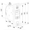 RolloTron Standard Minigurt 1340-UW, elektronischer Gurtwickler für UP-Montage, für alle Gurtkästen ab 36 mm Breite – Bild 2
