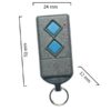 Dickert S8Q-433A15K00 Handsender KeeLoq 15 Kanal 433 MHz AM