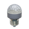 LED Lampe gelb, 230V AC, ca. 0,5 W, Fassung E27, mit 18 LEDs