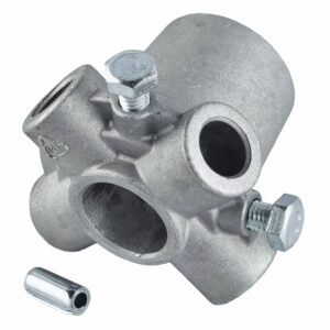 Spannkonus für Hörmann / Steinau Torsionsfedern, für Garagen- Sektionaltore 308555, inklusive Spiralspannstift N8 x 18 vz